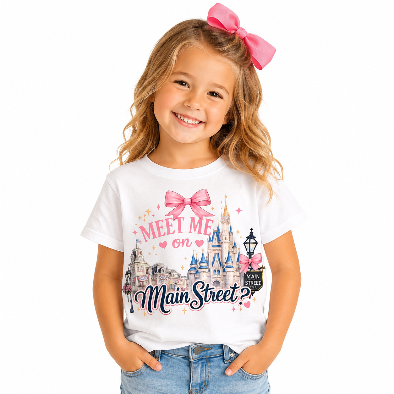 Meet Me on Main Street Disney T shirt
