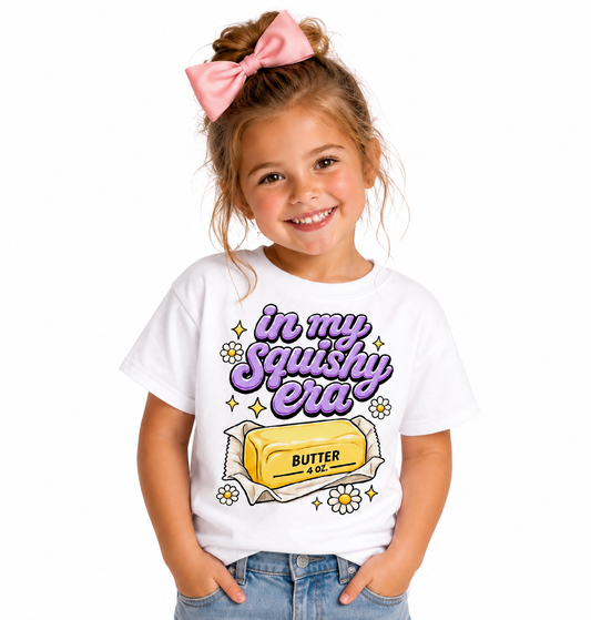 In my Squishy Era Toddler Youth Girl T Shirt