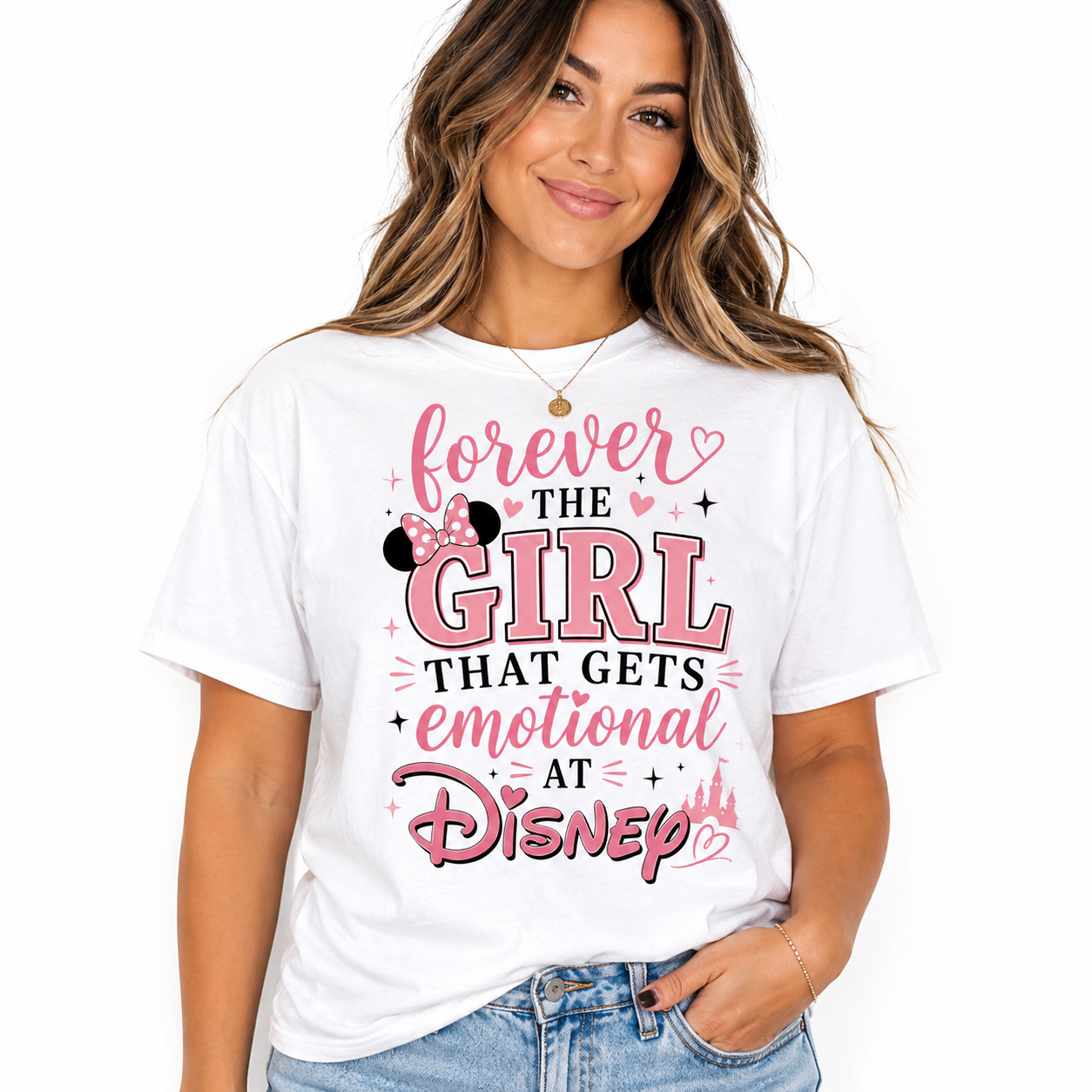 Forever the Girl who Cries at Disney World T shirt
