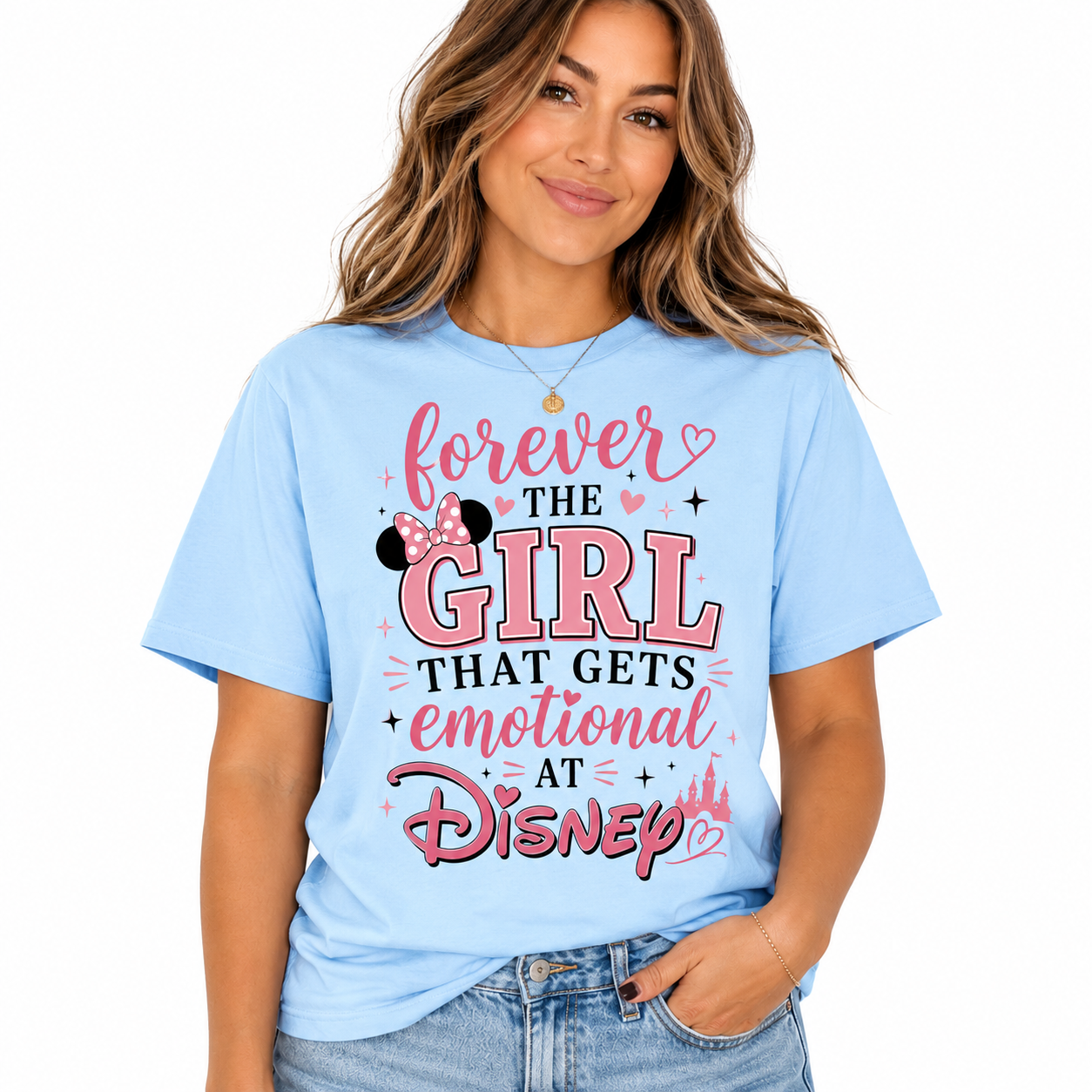 Forever the Girl who Cries at Disney World T shirt